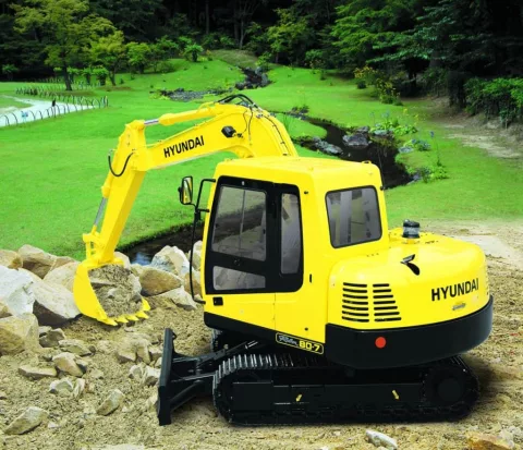 Аренда Мини-экскаватора Hyundai R80-7A