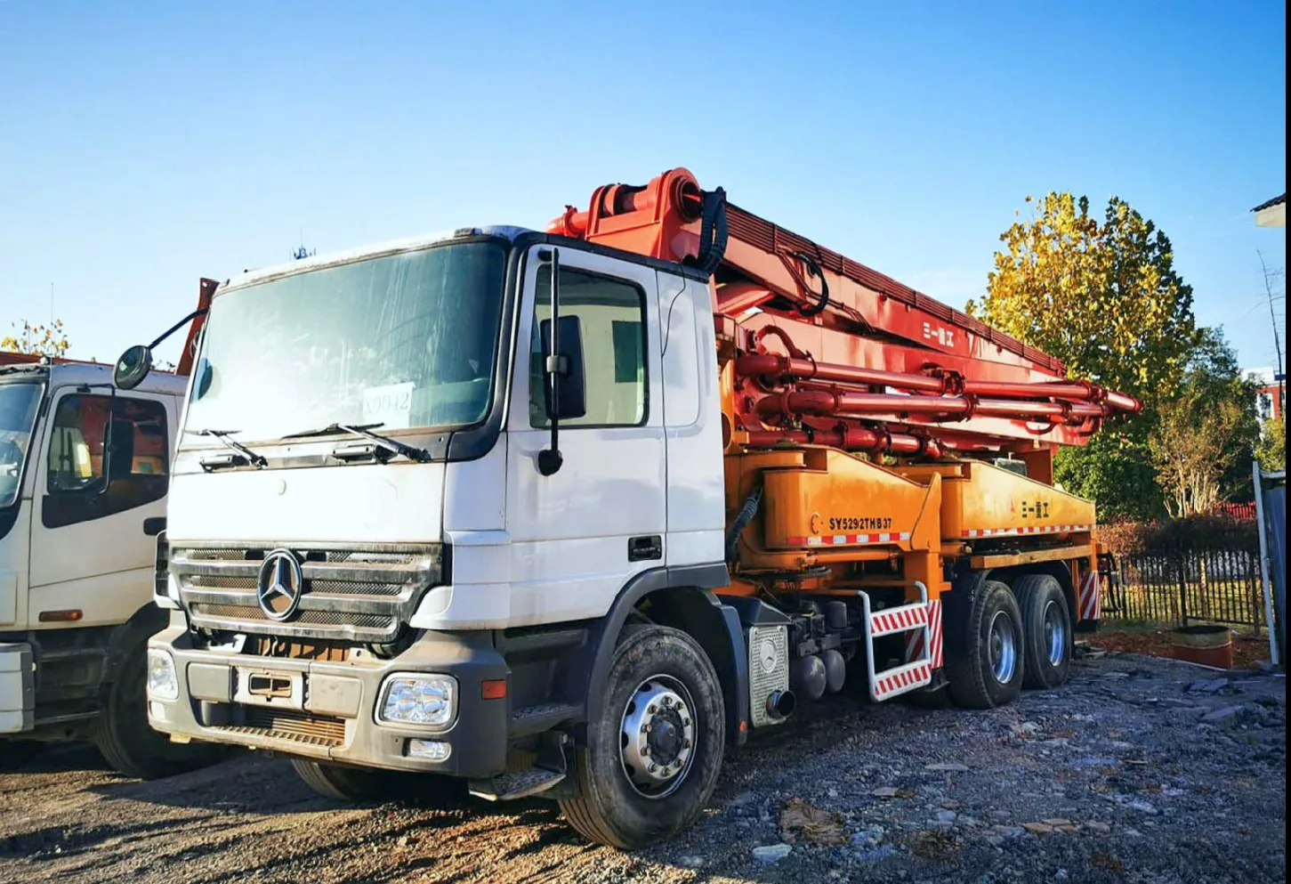 Автобетононасос Sany SY5292THB-37