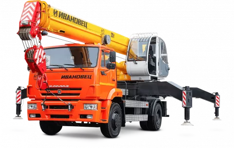 Автокран 25 т 21 м Ивановец КС 55744