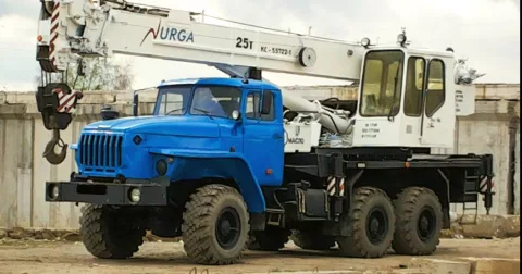 Автокран 25 т Юргинец КС-55722-1