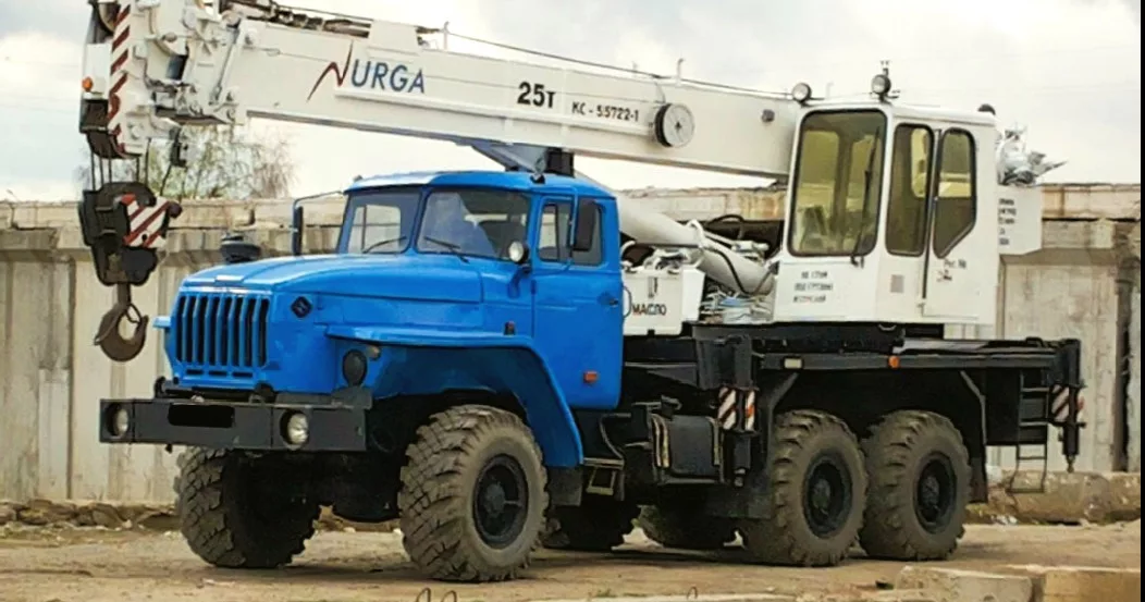 Автокран 25 т Юргинец КС-55722-1