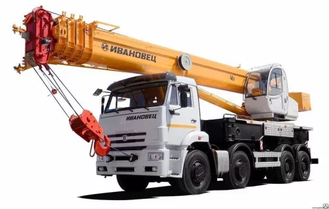Автокран 40 т 37.8 м Ивановец КС-65740-8
