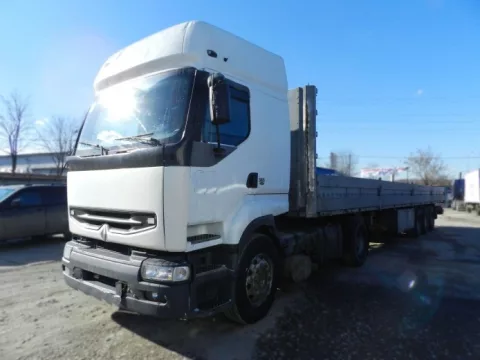Длинномер Renault бортовой 34 т