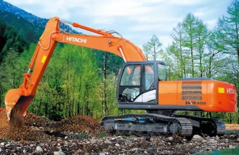 Гусеничный экскаватор Hitachi ZX200 5G