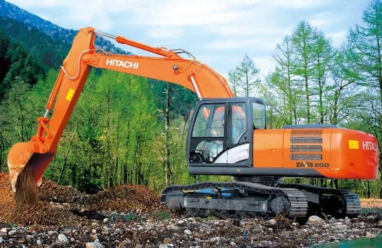 Гусеничный экскаватор Hitachi ZX200 5G