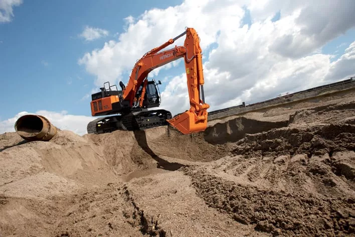 Гусеничный экскаватор Hitachi ZX400 LCH 5G