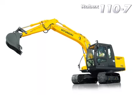 Гусеничный экскаватор Hyundai R110-7А