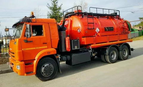 Илосос АКНС-8 на шасси КАМАЗ 65115