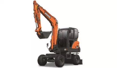 Колесный экскаватор DOOSAN DX55W