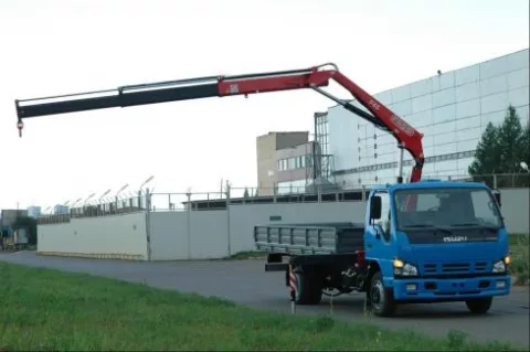 Кран-манипулятор Isuzu NQR75 3 т