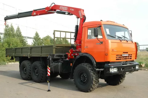 Кран-манипулятор КАМАЗ-65117 7 т
