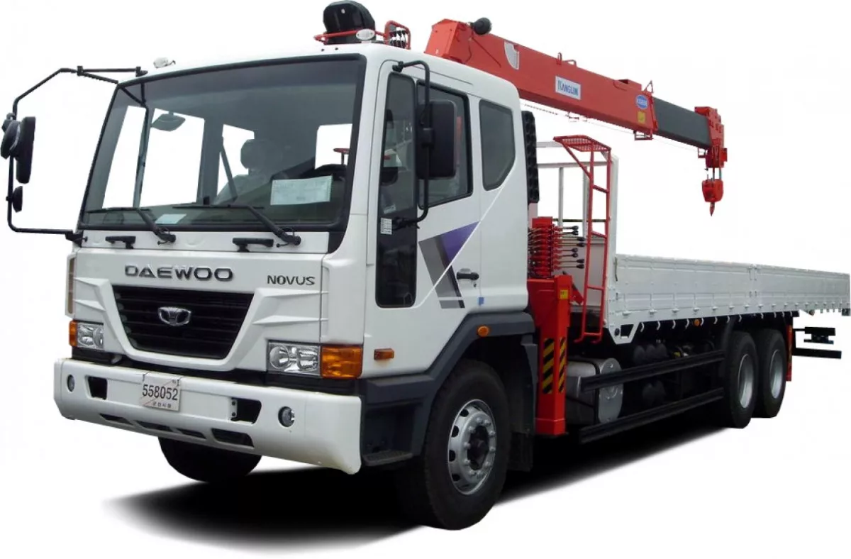 Манипулятор Daewoo 7 т с бортом 10 т (6,3 м)