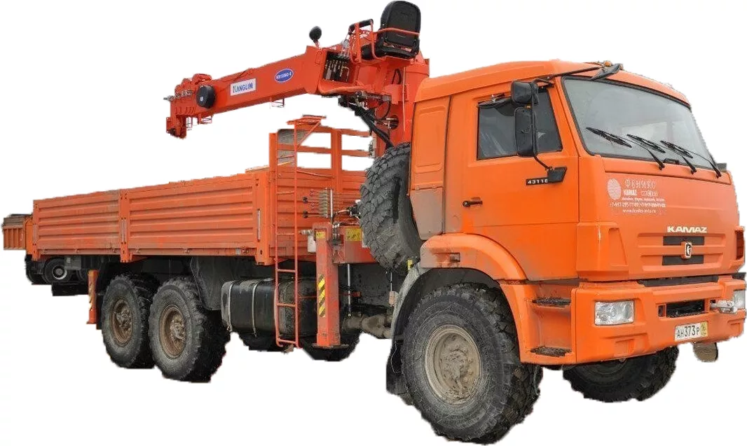 Манипулятор-вездеход Daewoo 5 т с бортом 6 т (5 м)