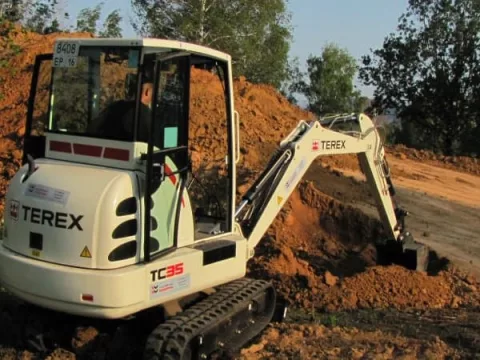 Мини-экскаватор Terex TC 35