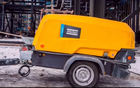 Передвижной компрессор Atlas Copco XAS 88