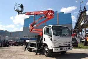 Телескопическая автовышка 75 м